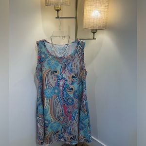 XL paisley dress